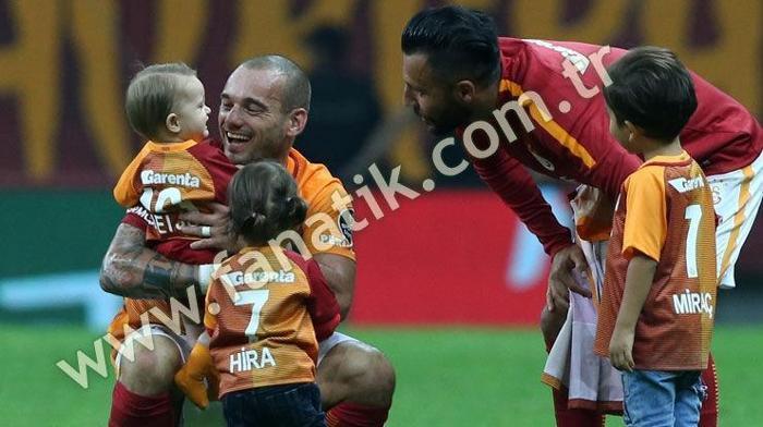 Galatasaray-Çaykur Rizespor maçından kareler
