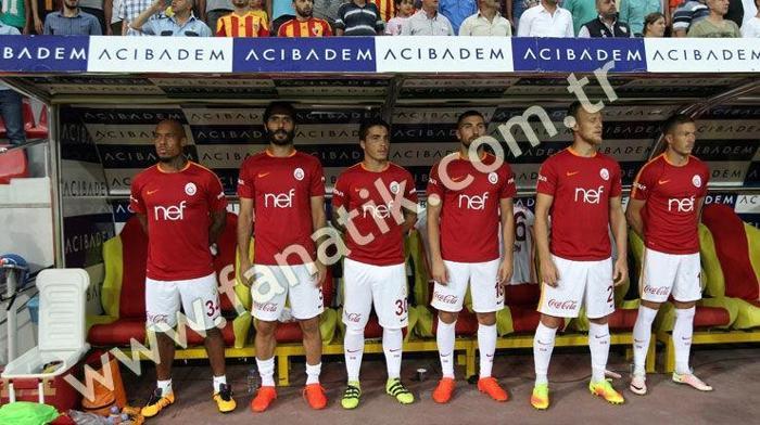 Kayserispor-Galatasaray maçı öncesi olay çıktı