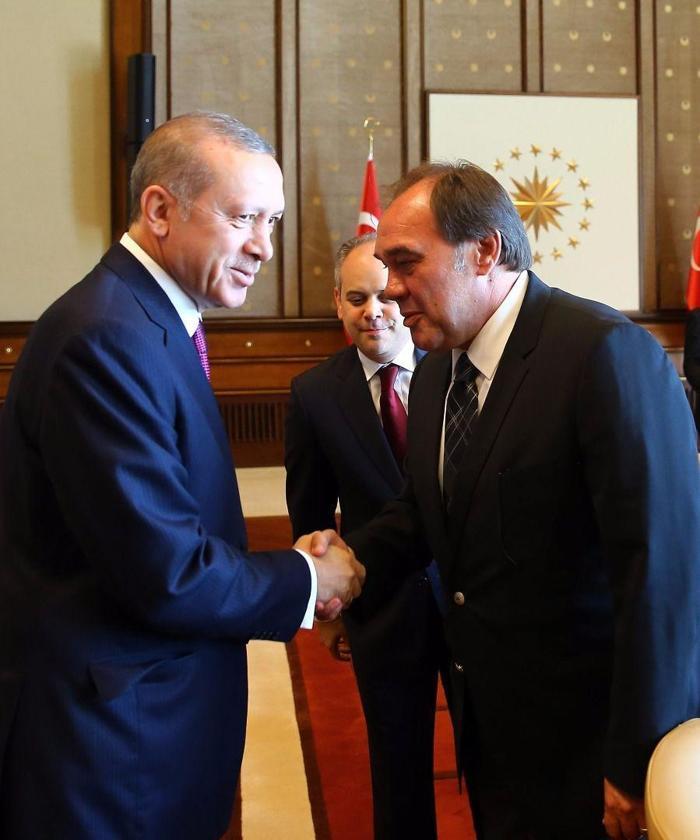 Cumhurbaşkanı Recep Tayyip Erdoğan, Kulüpler Birliğini kabul etti