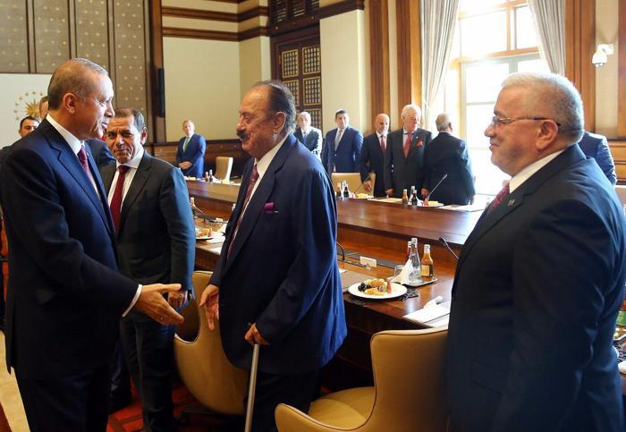 Cumhurbaşkanı Recep Tayyip Erdoğan, Kulüpler Birliğini kabul etti