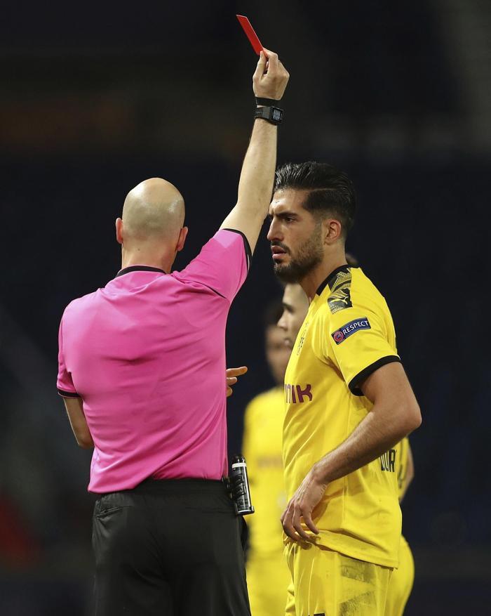 Emre Can çılgına döndü PSG - Dortmund maçında kavga
