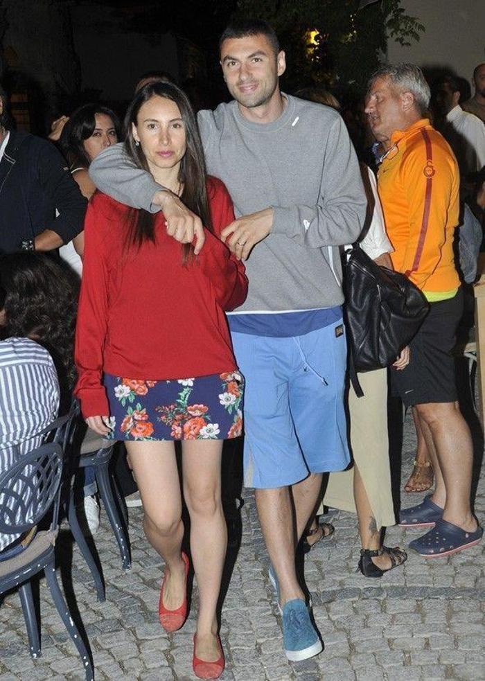 Burak Yılmaz ve eşi İstem Yılmaz barıştı