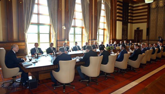 Cumhurbaşkanı Recep Tayyip Erdoğan, Kulüpler Birliğini kabul etti