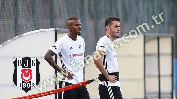 Beşiktaşın yeni transferi Talisca ilk idmanına çıktı