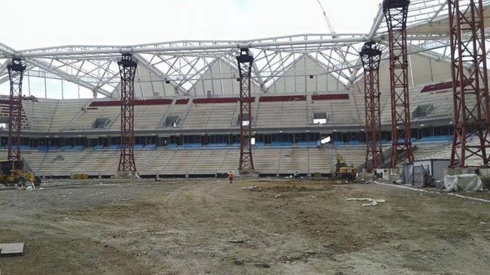 Trabzonsporun yeni stadı Akyazıda geri sayım