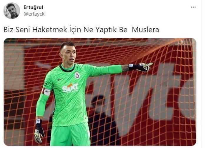 Alanyaspor-Galatasaray maçına Fernando Muslera damgası