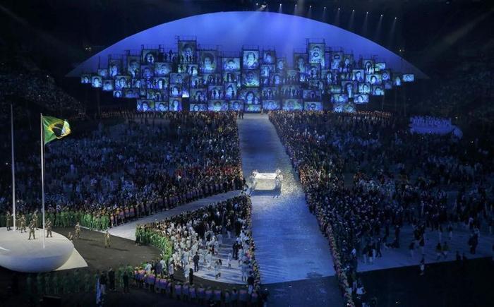 Rio Olimpiyatlarına görkemli açılış