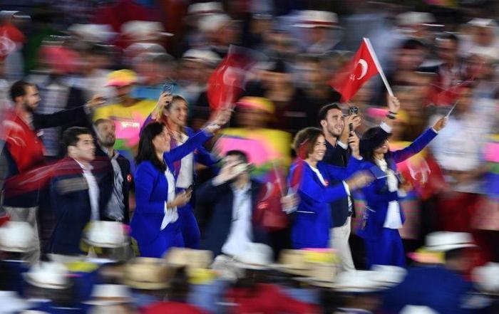 Rio Olimpiyatlarına görkemli açılış