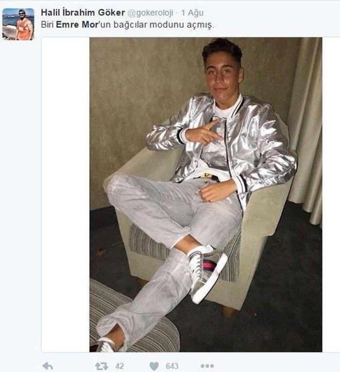 Bu ne hal Emre Mor