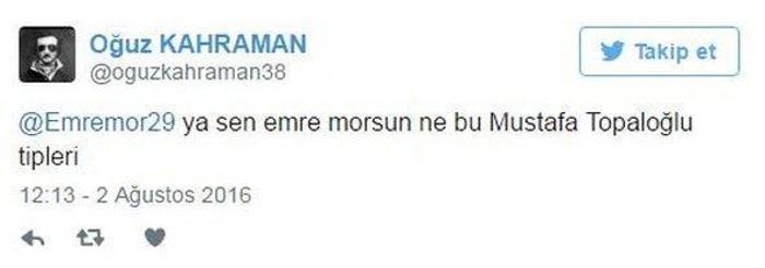 Bu ne hal Emre Mor