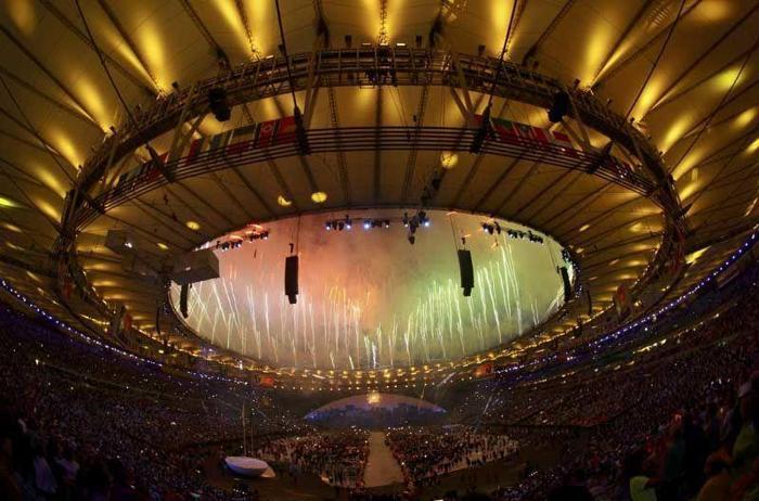 Rio Olimpiyatlarına görkemli açılış