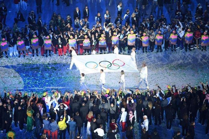 Rio Olimpiyatlarına görkemli açılış