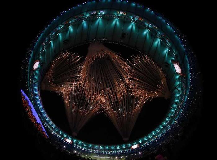 Rio Olimpiyatlarına görkemli açılış