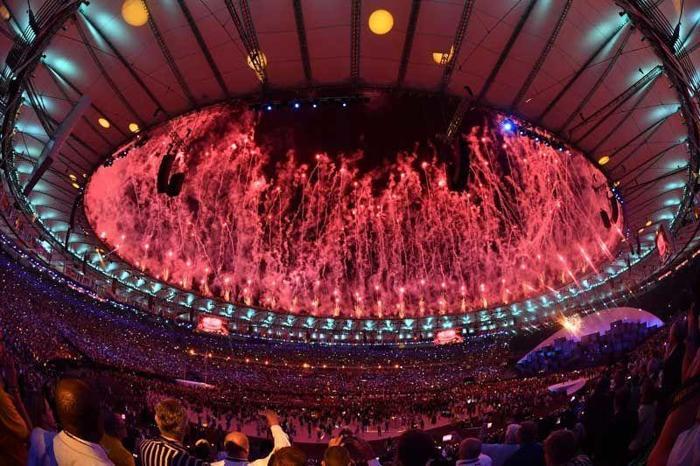 Rio Olimpiyatlarına görkemli açılış
