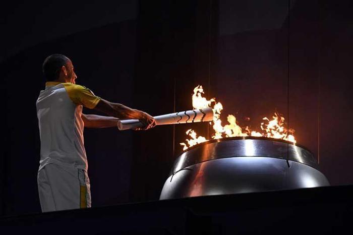 Rio Olimpiyatlarına görkemli açılış