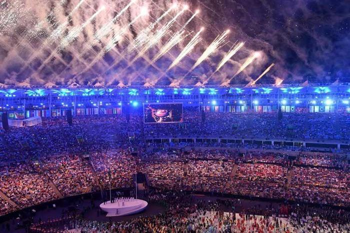 Rio Olimpiyatlarına görkemli açılış