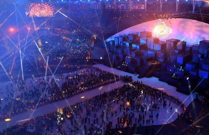 Rio Olimpiyatlarına görkemli açılış