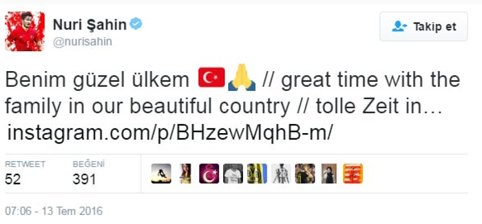 Spor dünyasından darbe girişimine tepkiler