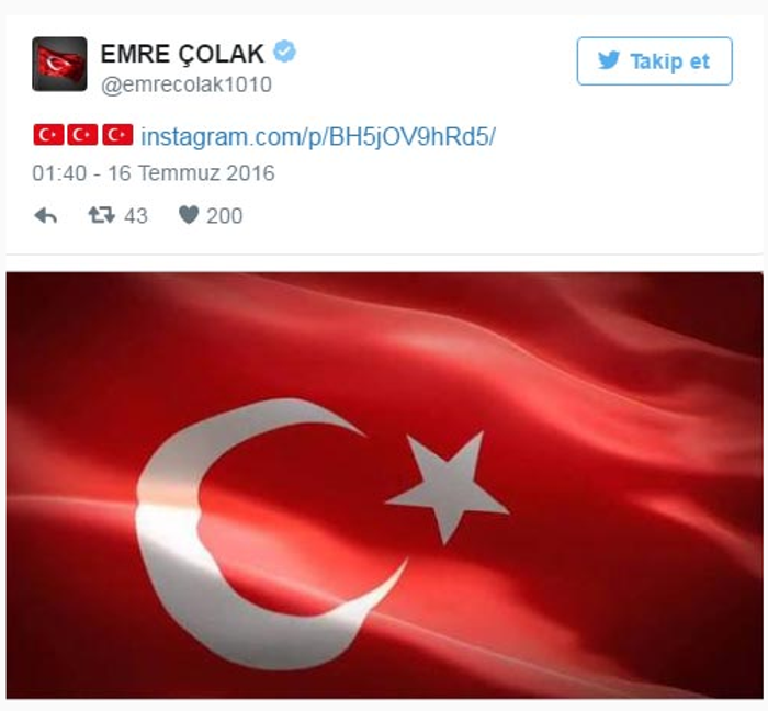 Spor dünyasından darbe girişimine tepkiler