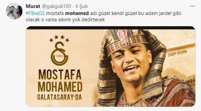 Fenerbahçe - Galatasaray | Mostafa Mohamedin golü sosyal medyayı salladı