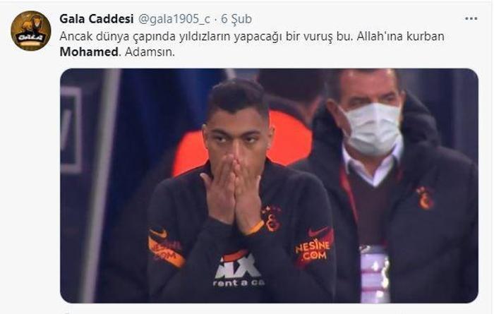 Fenerbahçe - Galatasaray | Mostafa Mohamedin golü sosyal medyayı salladı