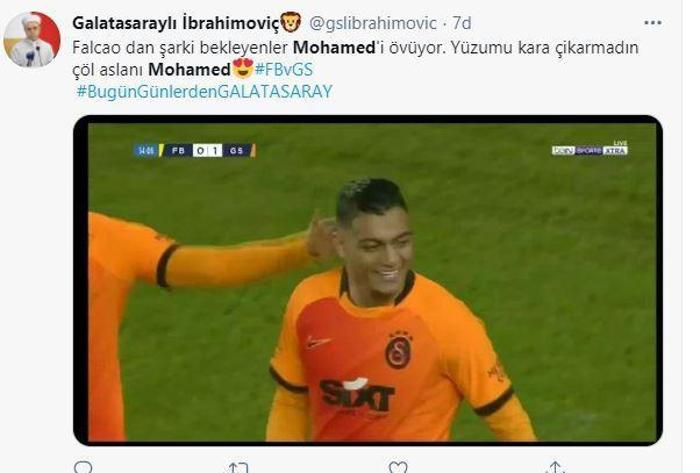 Fenerbahçe - Galatasaray | Mostafa Mohamedin golü sosyal medyayı salladı