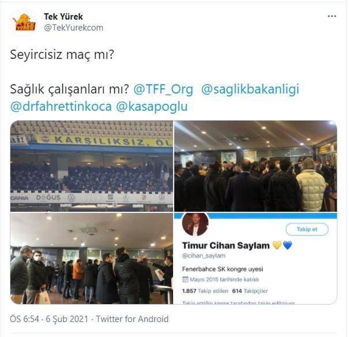 Son dakika | Galatasaray taraftarı isyan etti Kadıköyde küfür tezahüratlara tepki