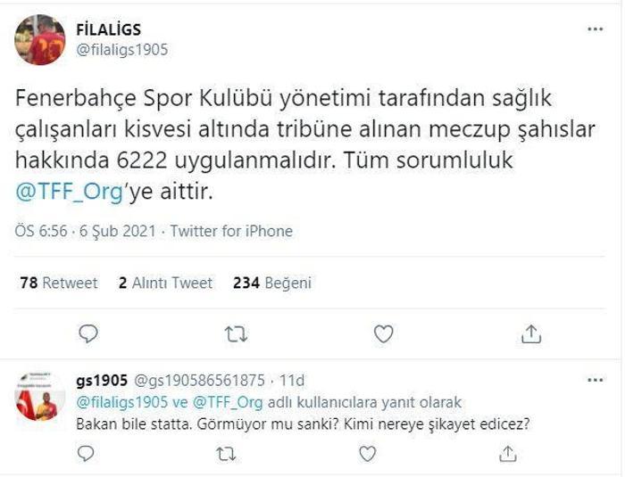 Son dakika | Galatasaray taraftarı isyan etti Kadıköyde küfür tezahüratlara tepki