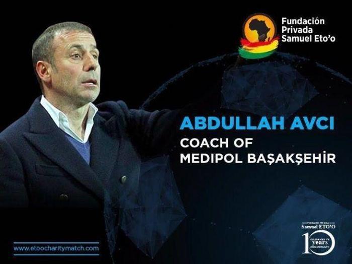 Etoonun yardım maçında Türk karması kadrosu