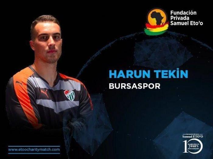 Etoonun yardım maçında Türk karması kadrosu