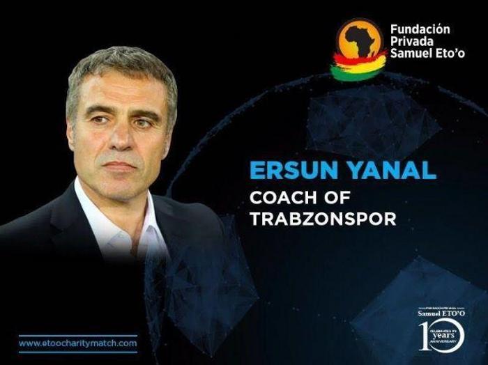 Etoonun yardım maçında Türk karması kadrosu