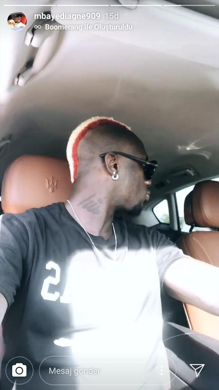 Galatasarayda mı kalacak Mbaye Diagne kafaları karıştırdı
