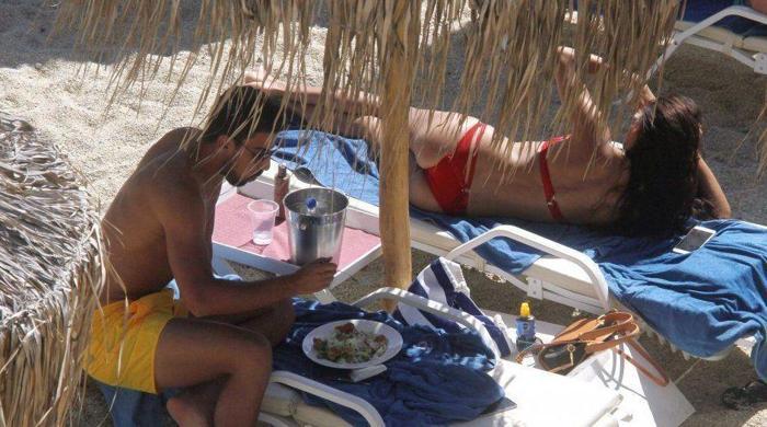 Sami Khedira ile Adriana Lima birlikte görüntülendi
