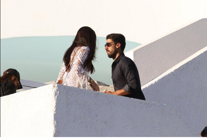 Sami Khedira ile Adriana Lima birlikte görüntülendi