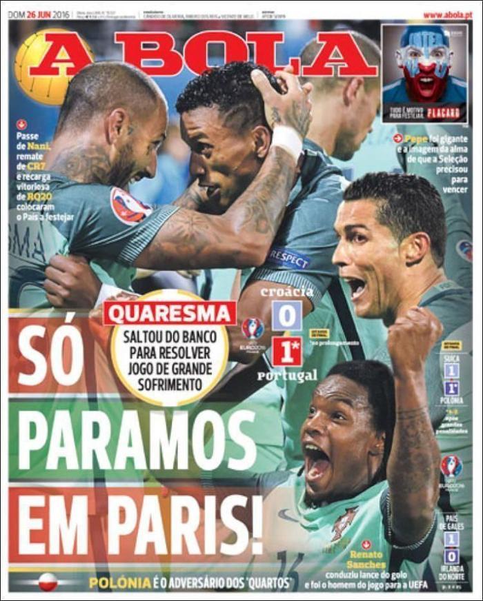 Quaresma uçuşa geçti (Abola)