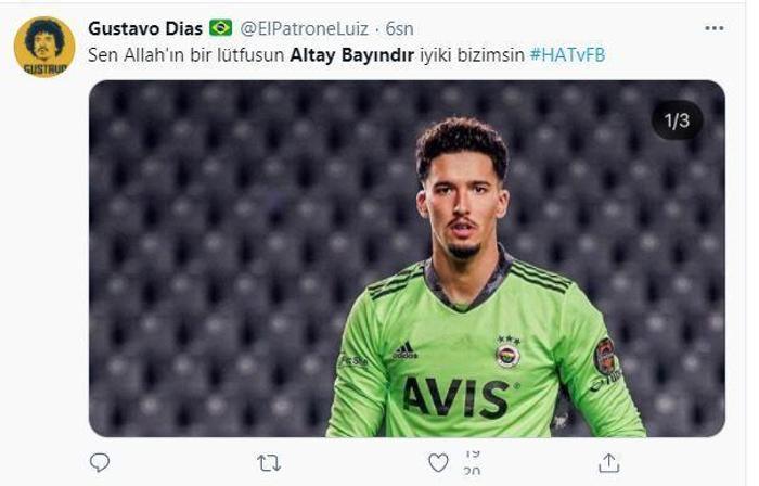 Altay Bayındır şov Hatayspor-Fenerbahçe maçına damga vurdu
