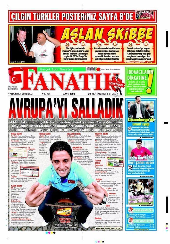 7- AVRUPAYI SALLADIK (17 HAZİRAN 2008)