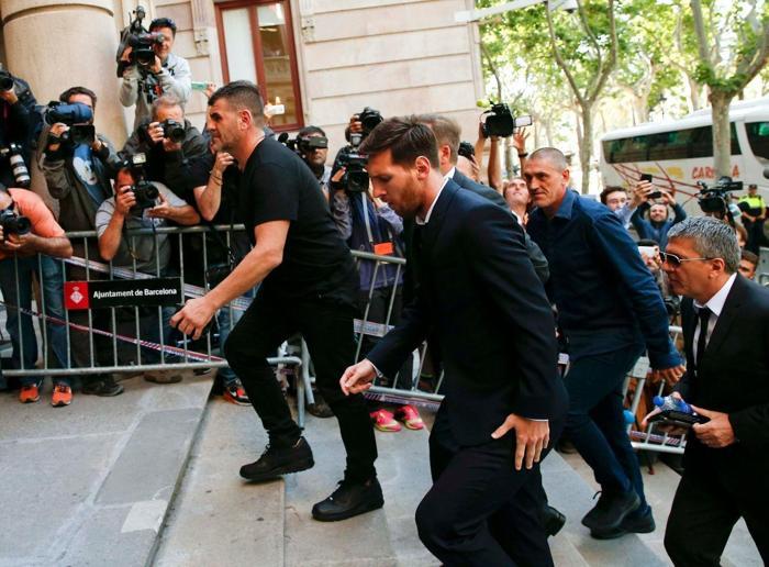 Messi hakim karşısında İşte ilk sözleri