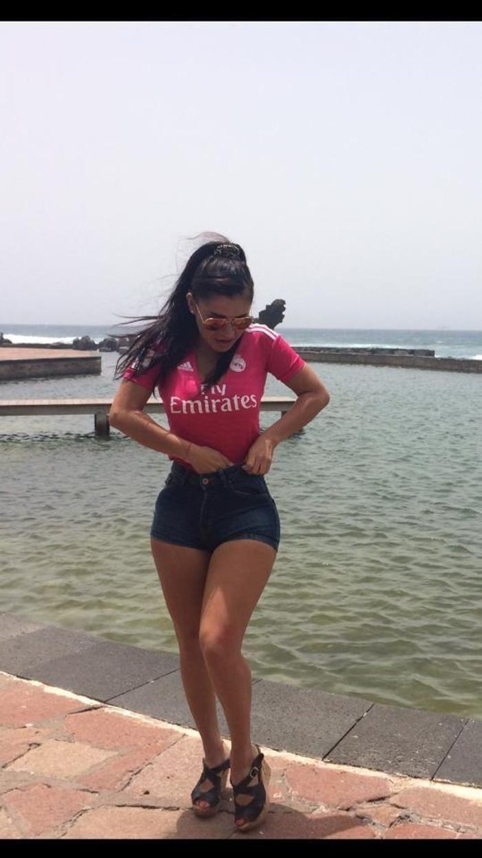 Real Madrid şampiyon oldu, Paraguaylı model Mirtha Sosa çıldırdı