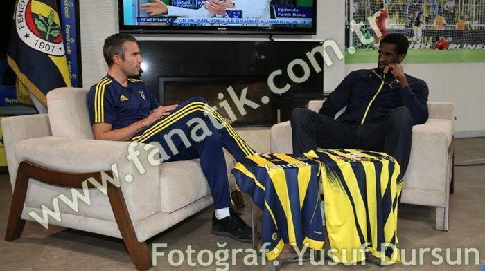 Ekpe Udoh ve Van Persie bir araya geldi