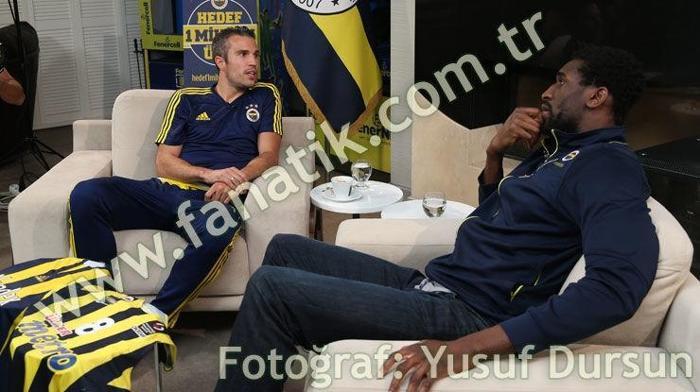 Ekpe Udoh ve Van Persie bir araya geldi
