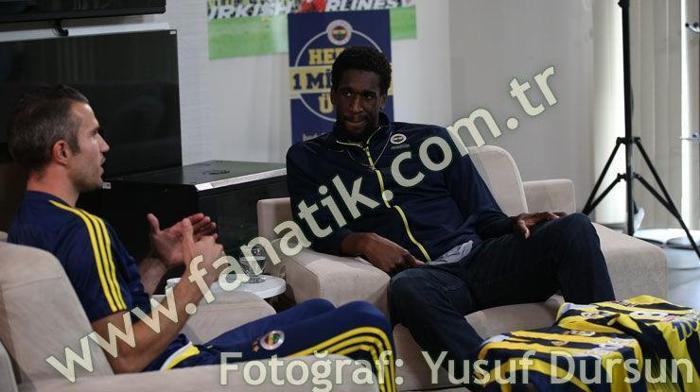 Ekpe Udoh ve Van Persie bir araya geldi