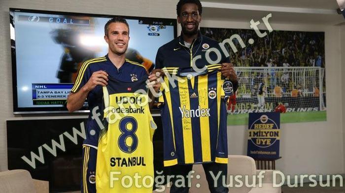 Ekpe Udoh ve Van Persie bir araya geldi