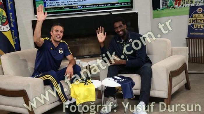 Ekpe Udoh ve Van Persie bir araya geldi