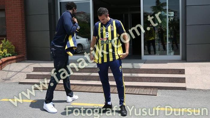 Ekpe Udoh ve Van Persie bir araya geldi