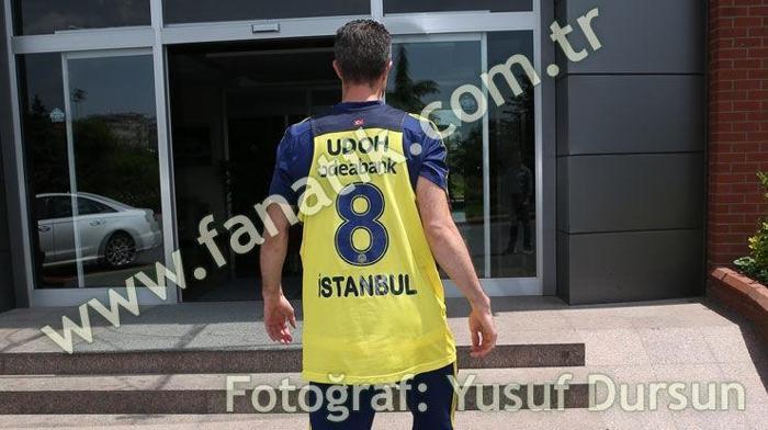 Ekpe Udoh ve Van Persie bir araya geldi