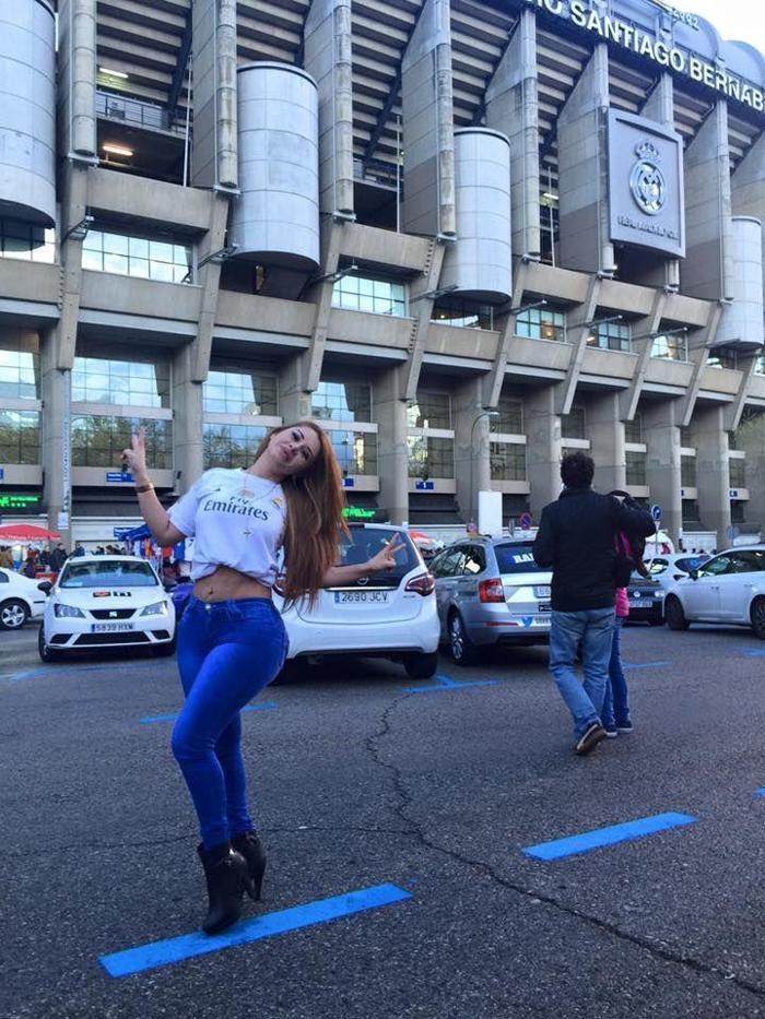 Real Madrid şampiyon oldu, Paraguaylı model Mirtha Sosa çıldırdı