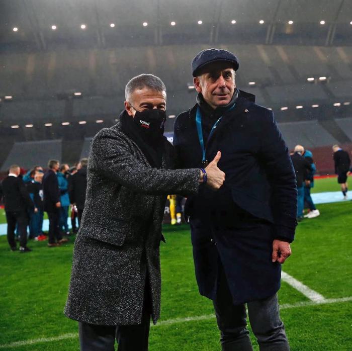 Abdullah Avcı omuzlarda... Trabzonspor Süper Kupaya kavuştu