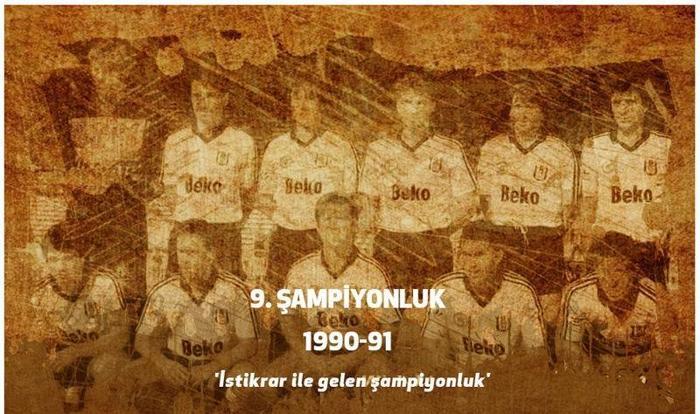 Beşiktaşın yaşadığı şampiyonluklar