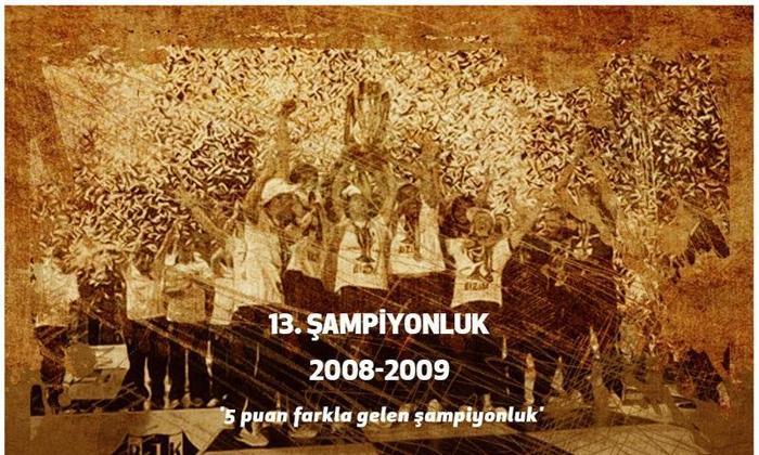 Beşiktaşın yaşadığı şampiyonluklar